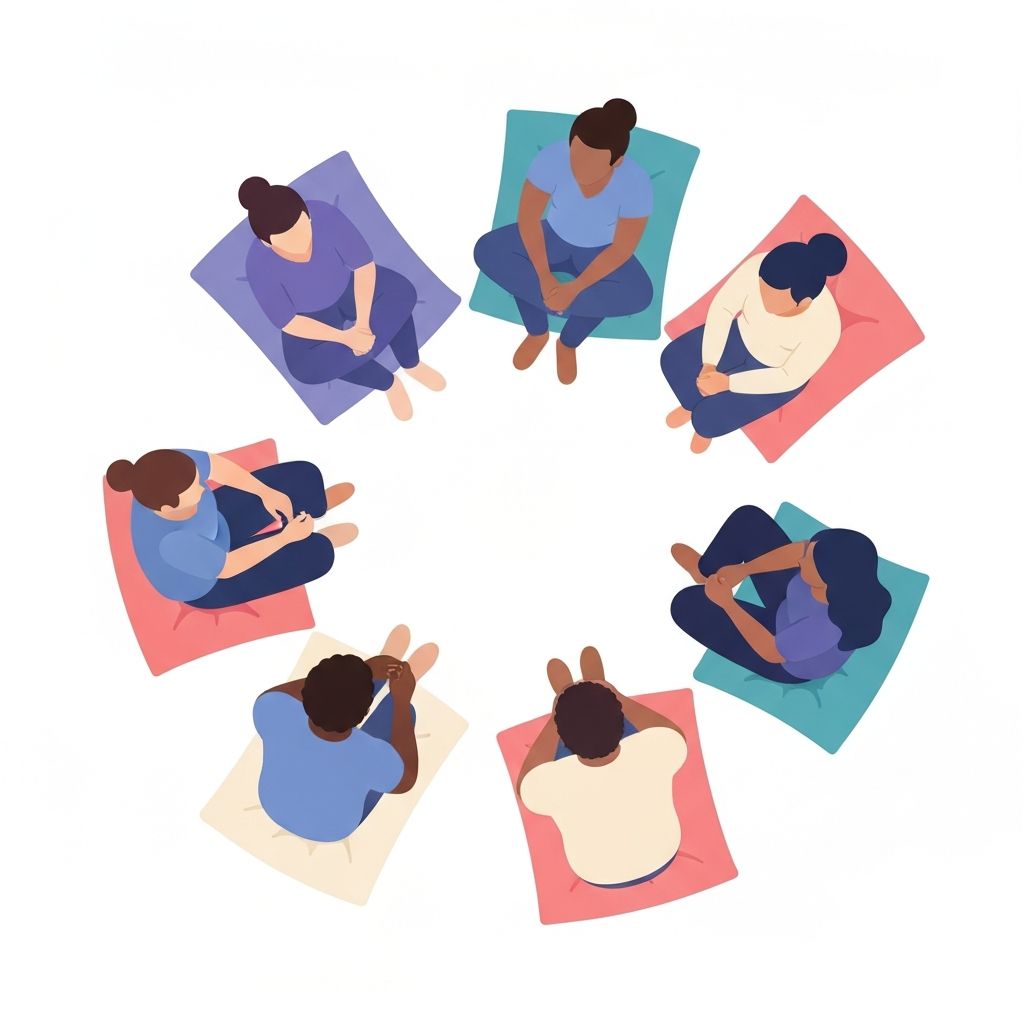 Group of people collaborating together